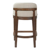 Calista Rubber Wood Counter Stool Set of 2,Walnut | Calista – Lot de 2 tabourets de comptoir en bois d’hevea, finition noyer