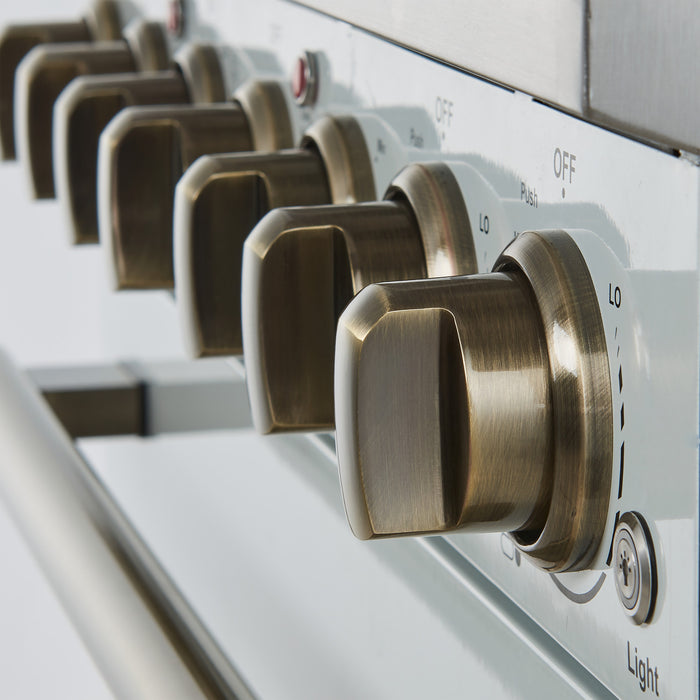 Cuisiniere electrique blanche Paolo 30 po, 4,38 pi³ - FFSEL6011-30WHT