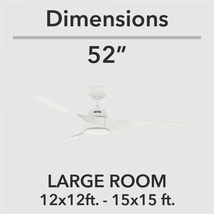 Ventilateur de plafond Mosley - Blanc