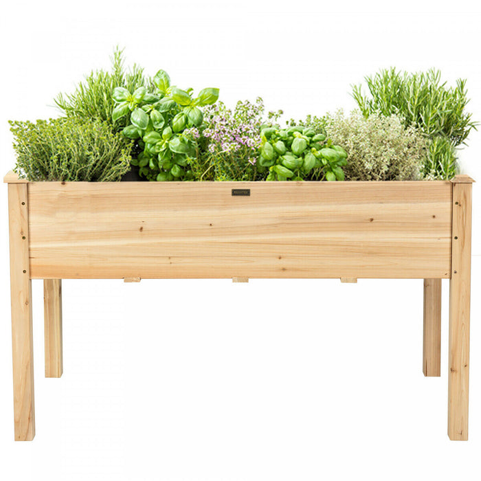 Jardiniere En Bois Sur Pieds
