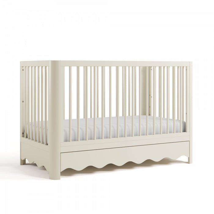 Storkcraft Casablanca Lit de bebe convertible 5-en-1 de luxe avec tiroir - Avoine