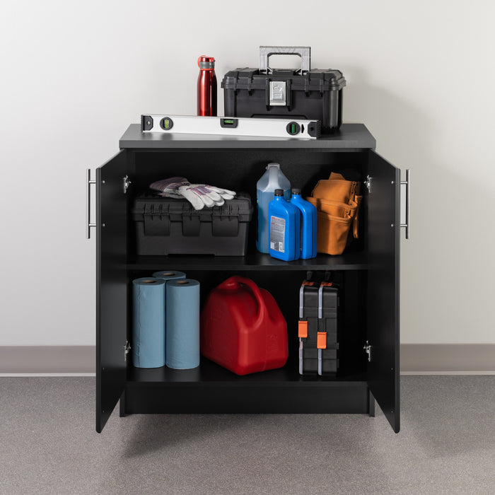 Armoire Elite de 32 po - noire