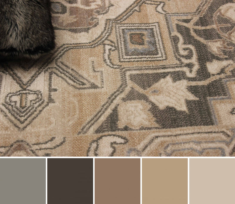 Carpette Addie beige - 8 pi 0 po x 10 pi 0 po  