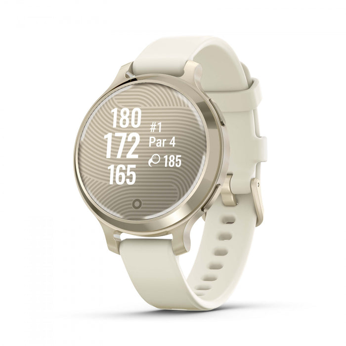  Lunar Gold With Bone Silicone Band