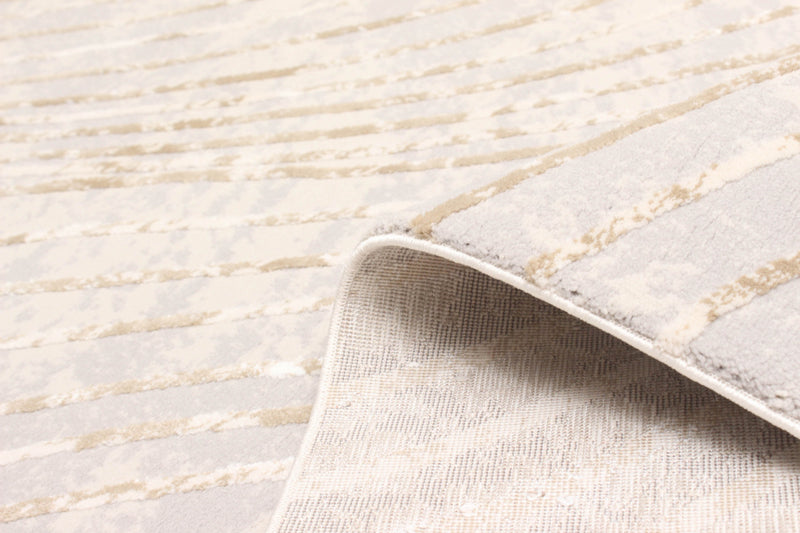 Tapis Contemporain/Moderne Sienna 8'0\" x 10'0\" en Gris