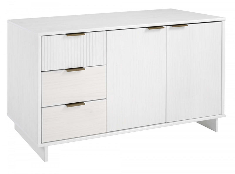 Buffet moderne Granville 55\" en blanc
