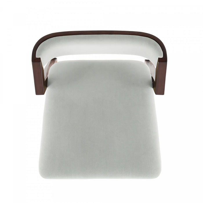 Tabouret de bar moderne en bois Patricia avec revetement en Glacier blanc - Lot de 3