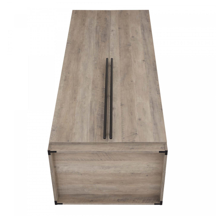 Armoire moderne Lee 32\" en gris rustique