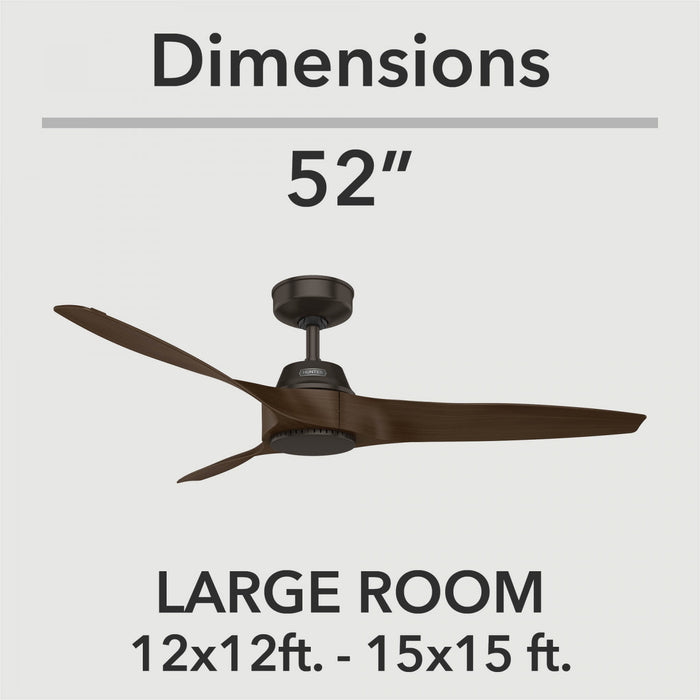 Ventilateur de plafond Mosley - Bronze