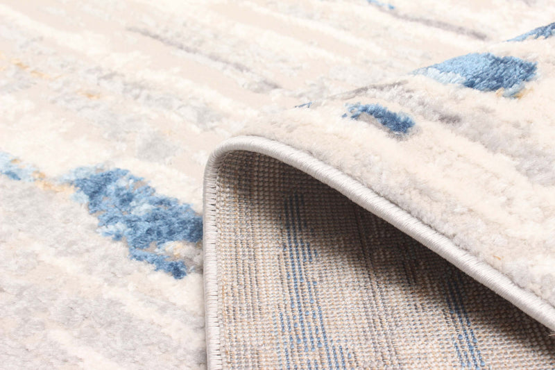 Tapis Contemporain/Moderne Juniper 5'0\" x 8'0\" en Gris