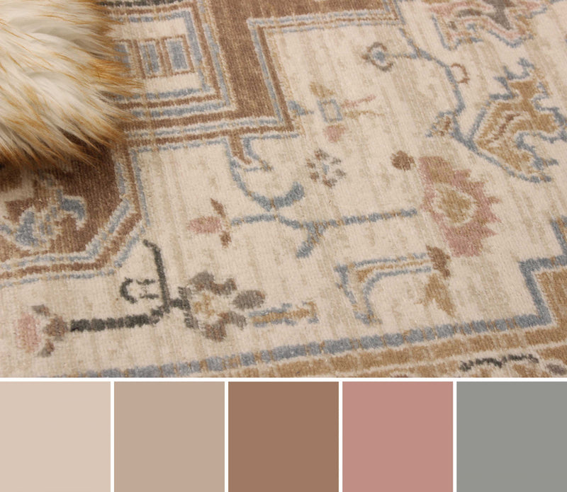 Carpette Katie ivoire - 5 pi 0 po x 8 pi 0 po  