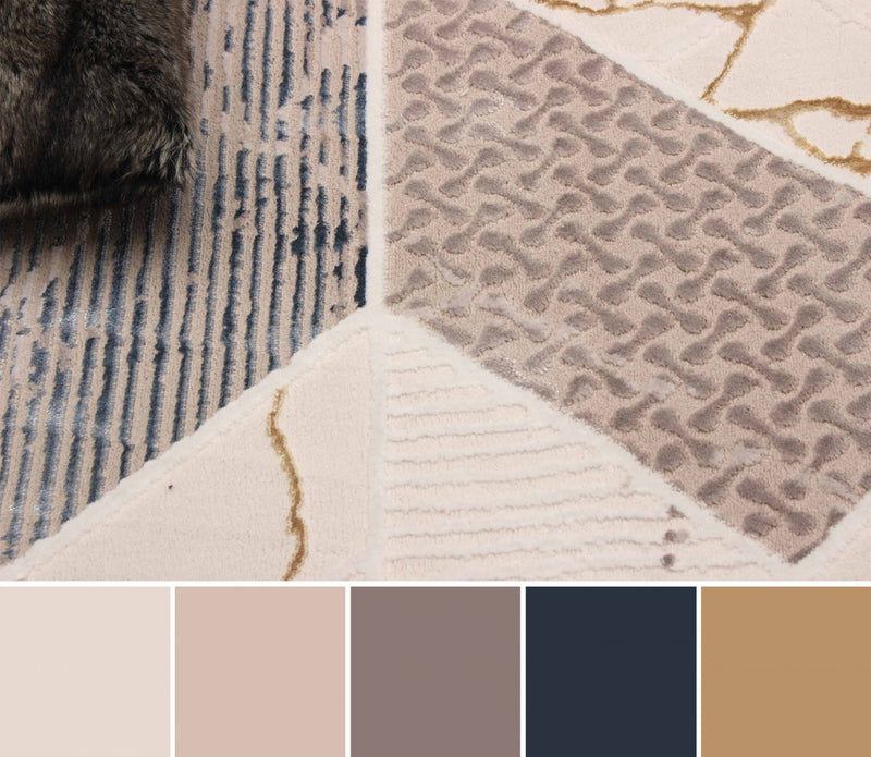 Carpette Paige ivoire - 8 pi 0 po x 10 pi 0 po   