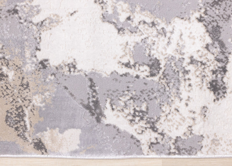 Carpette London à motif d’océan ondulé - 5 pi 3 po x 7 pi 7 po