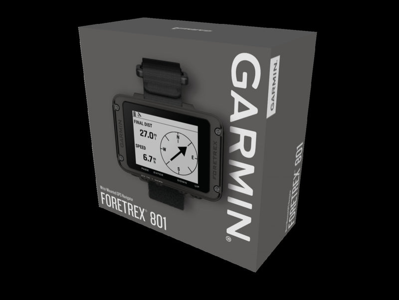 Garmin Foretrex 801 - Navigateur Gps De Poignet, Gnss Multi-bandes, Tactique, Batterie 1000h, Ipx7