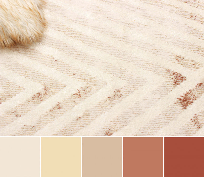 Carpette Lana ivoire - 5 pi 0 po x 8 pi 0 po 
