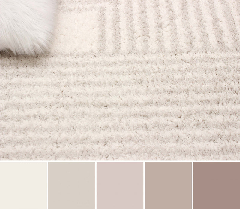 Carpette Briggs ivoire - 5 pi 0 po x 8 pi 0 po  