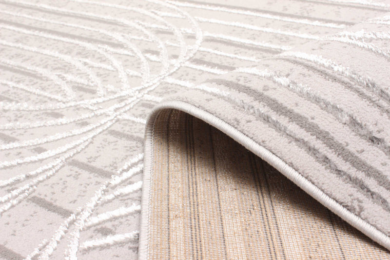 Tapis Contemporain/Moderne Blythe 8'0\" x 10'0\" en Gris