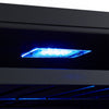 Forno Bacchino 24" Wine Cooler, Black,51 Bottle Capacity, Built-In or Freestanding-FWCDR6634-24BLK | Refroidisseur a vin Bacchino de 24",noir, capacite de 51 bouteilles,encastrable ou autonome-FWCDR6634-24BLK
