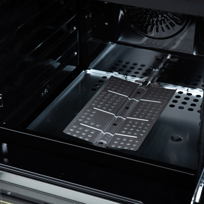 Cuisiniere a gaz autonome Breno de 24 po, noire – FFSGS6290-24BLK.