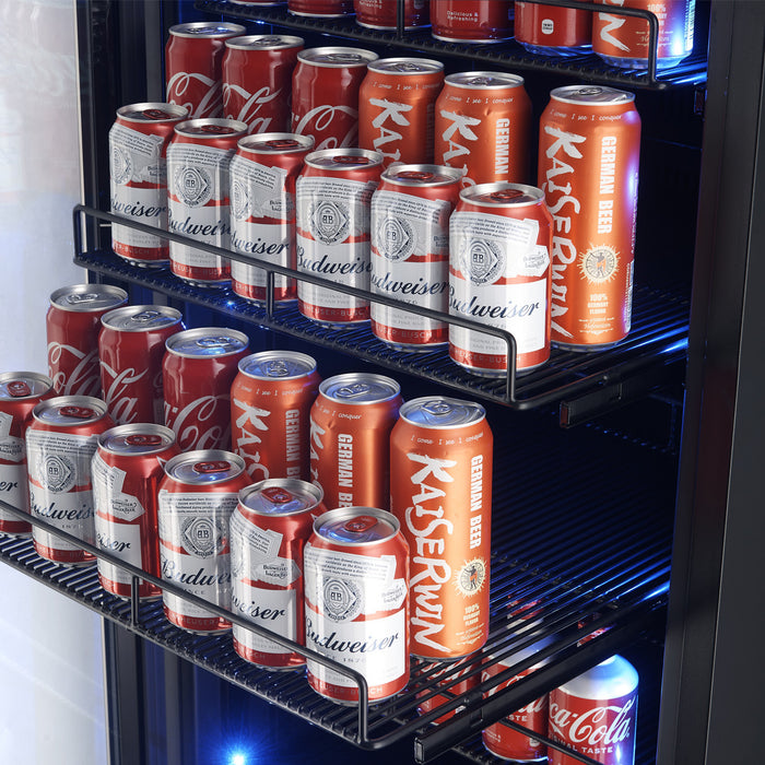 Refroidisseur a boissons encastrable Cesinali de 24\", 15,8 pi³, en acier inoxydable- FBCBI6703-24S