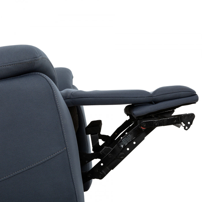 Sofa inclinable electrique Sutton de 81 po rembourre - Bleu