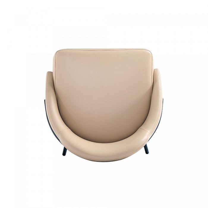 Tabouret de comptoir moderne en metal et tissu Gracie, couleur beige et noir - Lot de 3