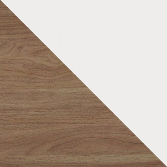 Buffet et meuble d’appoint Abbey Modern 2 pieces en erable et blanc casse