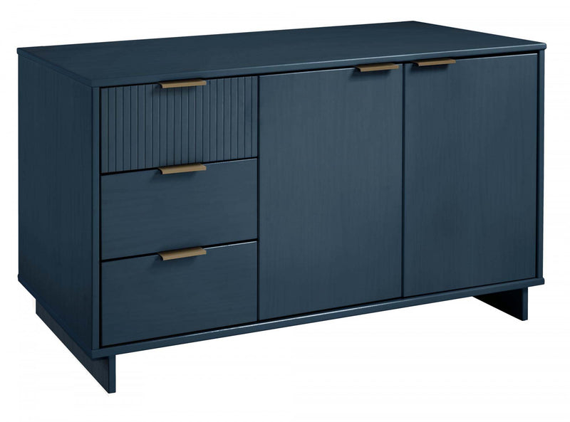 Buffet Granville Moderne 55\" en bleu minuit