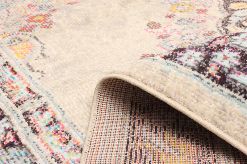 Tapis Traditionnel Lea 8'0\" x 10'0\" en Ivoire