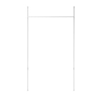 Tringle à rideaux et séparateur de pièce extensible Anywhere de Umbra nickel métallique - 36 po à 66 po