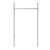  Tringle à rideaux et séparateur de pièce extensible Anywhere de Umbra noir mat - 36 po à 66 po