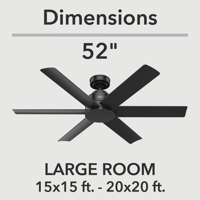 Ventilateur de plafond Kennicott - Noir