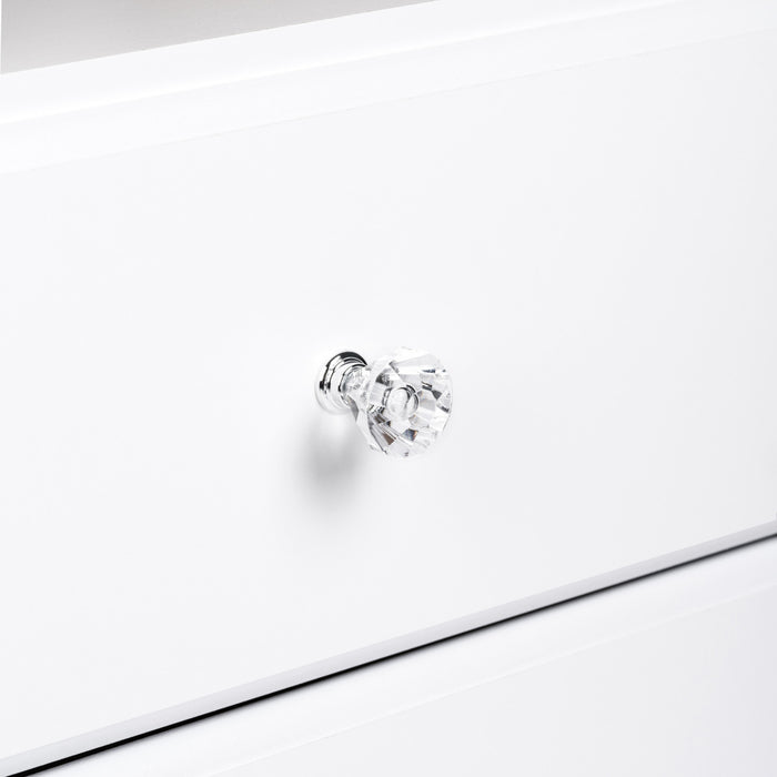 Commode Astrid à 4 tiroirs pour enfants - blanche