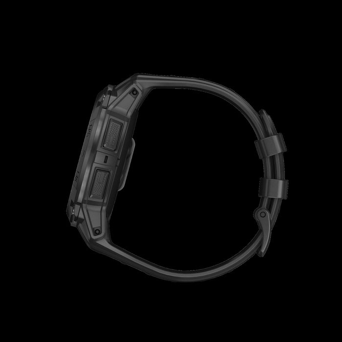 Garmin Instinct 3 AMOLED Edition Tactique – Montre GPS 50 mm Robuste, Multi-bande GNSS, Lampe Integree, Autonomie 24 Jours