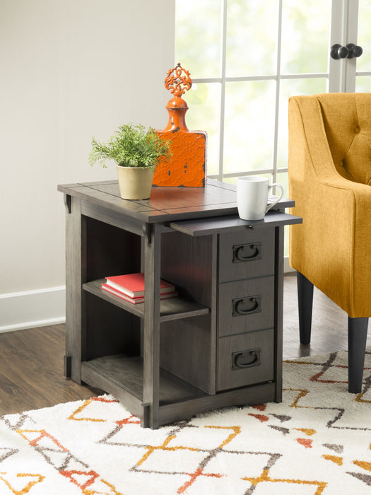 Table de fauteuil Parnell - grise