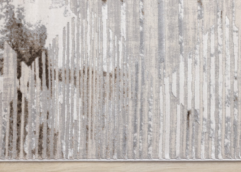 Carpette London à motif géométrique pour l’intérieur - 5 pi 3 po x 7 pi 7 po