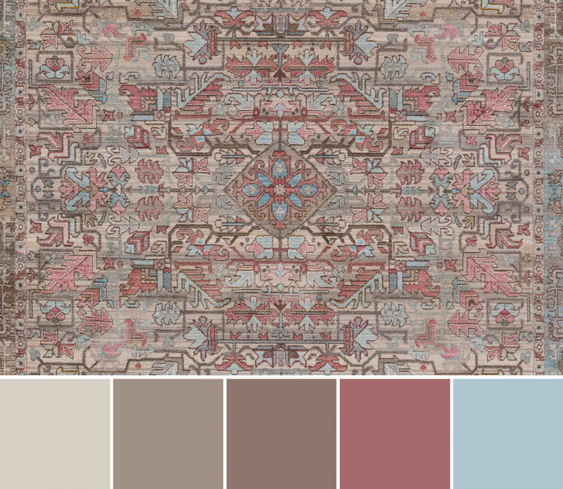 Tapis Traditionnel Bettina 9'0\" x en Multi