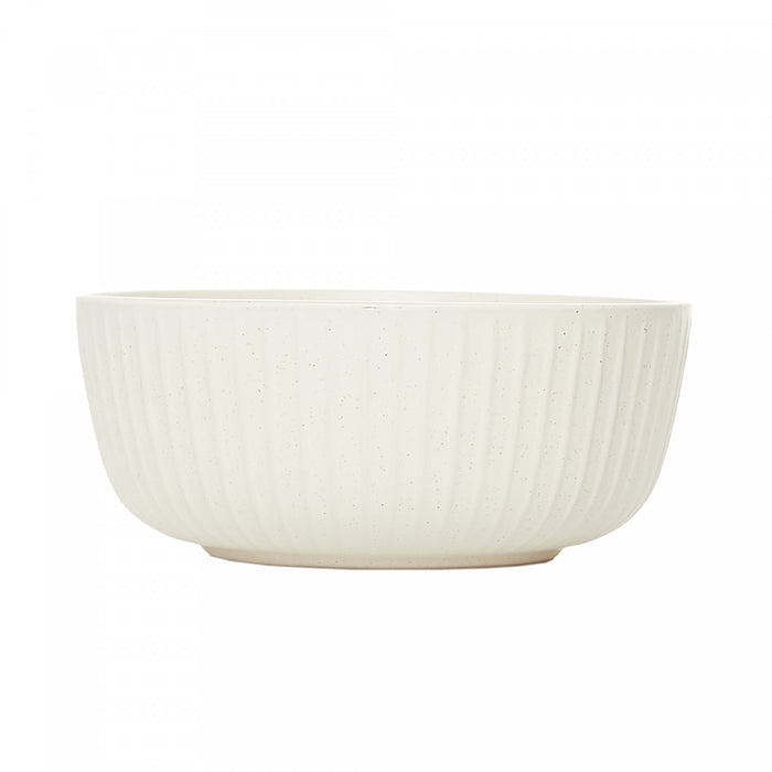 Ensemble de Vaisselle H2K Sesame 12 Morceaux en Gres Texture