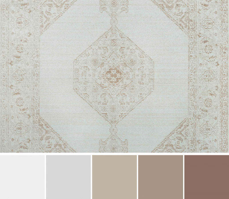 Tapis Traditionnel Maude 9'3\" x 11'10\" en brun