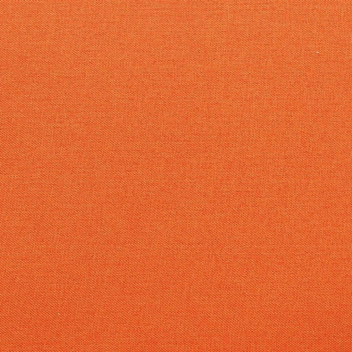 Fauteuil lounge pivotant moderne Caisson en tissu orange - Lot de 2