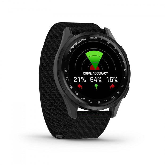  Slate Aluminum Bezel With Black Comfortfit Nylon Band