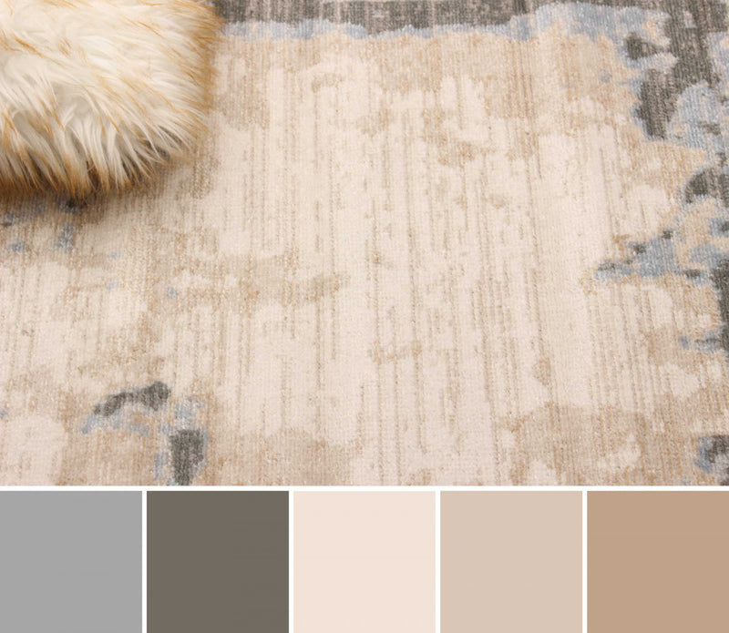 Carpette Celeste ivoire - 5 pi 0 po x 8 pi 0 po   