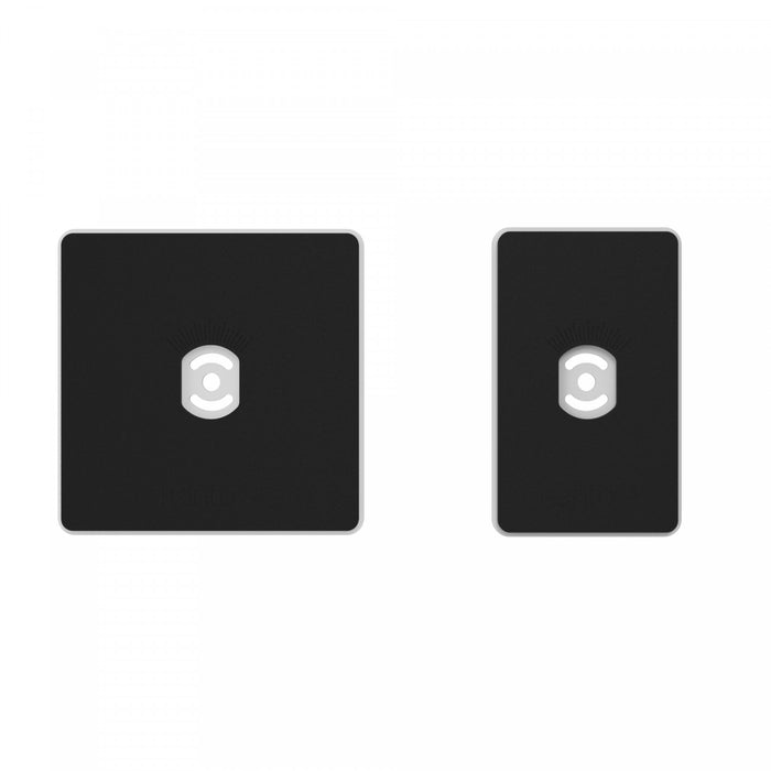 Pieds de sol pivotants Kanto SP26PL 26\" pour enceintes bibliotheque - paire, blanc