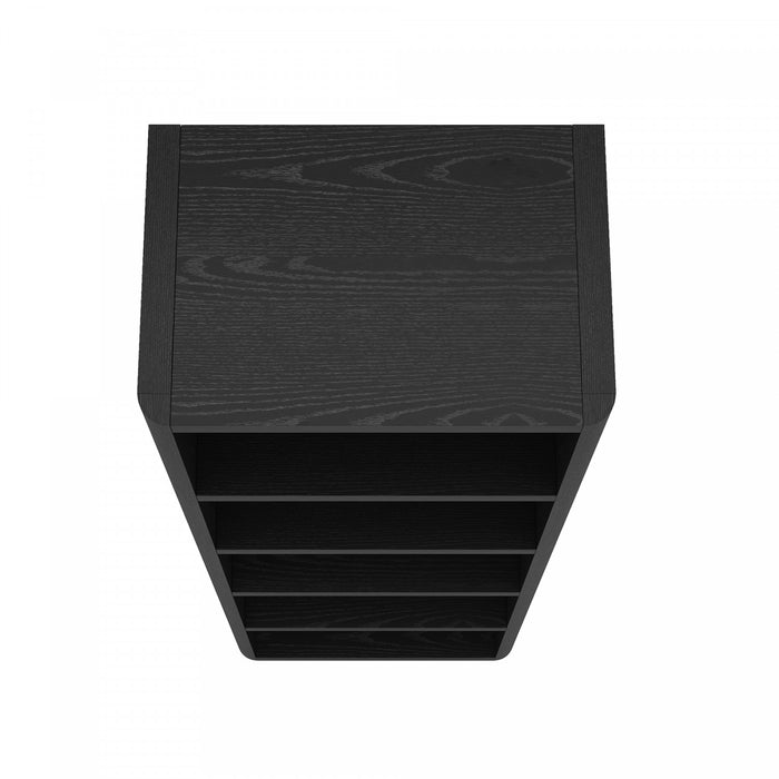 Bibliotheque ouverte moderne Rivington 28\" en noir