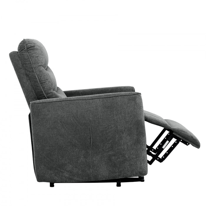 Fauteuil inclinable releveur electrique Sawyer de 30 po rembourre - Gris