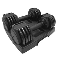 Haltères réglables Iron Body Fitness IBF de 25 lb