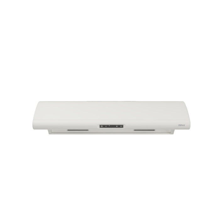 Hotte de cuisinière sous l’armoire Typhoon de Zephyr de 30 po - blanc - AK2100CW