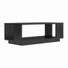 Table à café rectangulaire contemporaine Knowle d’Ameriwood Home - chêne noir