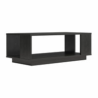 Table à café rectangulaire contemporaine Knowle d’Ameriwood Home - chêne noir