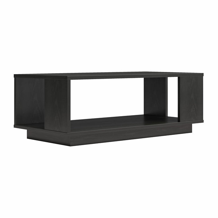 Table à café rectangulaire contemporaine Knowle d’Ameriwood Home - chêne noir